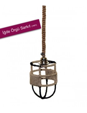 İĞDE ÖRGÜ KAFESLİ SARKIT