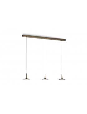 Attilio Pendant Led Bronze 3X7.5W Selv