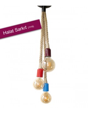 ÜÇLÜ SARKIT İNCE HALAT PLASTİK DUY