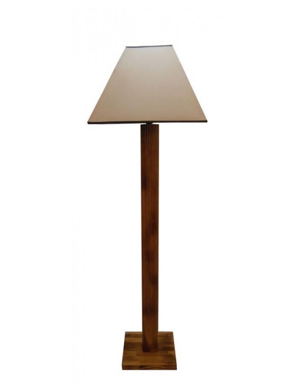 Verla Ahşap Köşeli Lambader VRL-007