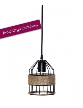 ARDIÇ ÖRGÜ KAFESLİ SARKIT