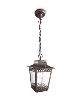 Hedge Lantern Pendant Rust 1X60W 230V