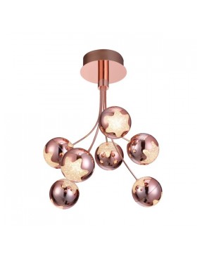 Özcan Aydınlatma 7'li Adios  Armatür 5372-7 ROSE GOLD