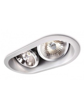 Indus Recessed Aluminium 2X35W 12V