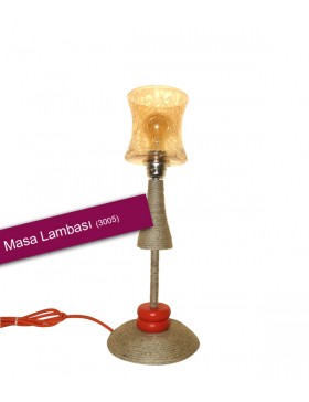 MASA LAMBASI CAMLI