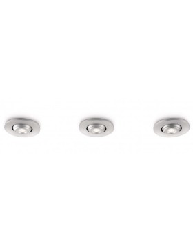 Talitha Recessed Led Aluminium 3X2.5W