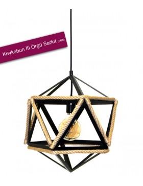 KEVKEBUN III BÜYÜK KAFESLİ SARKIT KUMAŞ METAL DUY