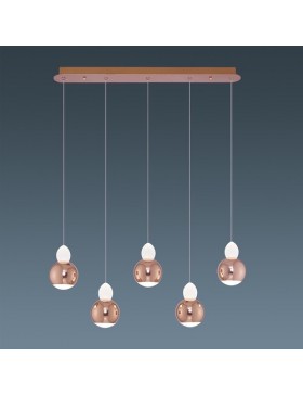 Özcan Aydınlatma 5371-5A SIRALI SARKIT 5371-5AS ROSE GOLD