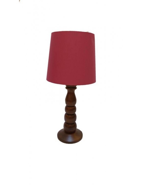 Verla Ahşap Abajur VRL-009
