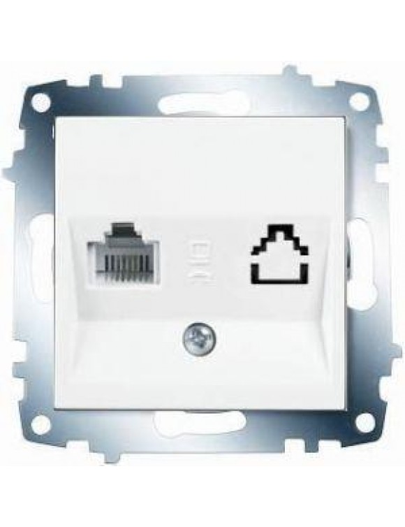 Tekli Data Prizi (RJ45 Cat6) (ÇERÇEVESİZ)