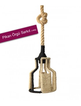 PİKAN ÖRGÜ KAFESLİ SARKIT