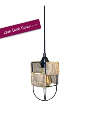 İĞDE ÖRGÜ KAFESLİ SARKIT 