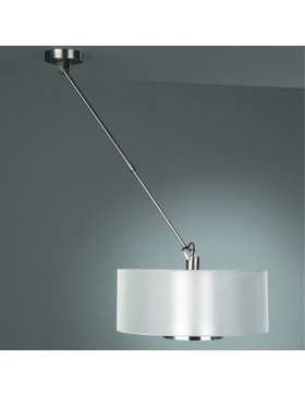 Flor Pendant Nickel 1X105W 230V