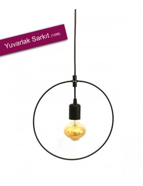 YUVARLAK KUMAŞ KABLOLU SARKIT