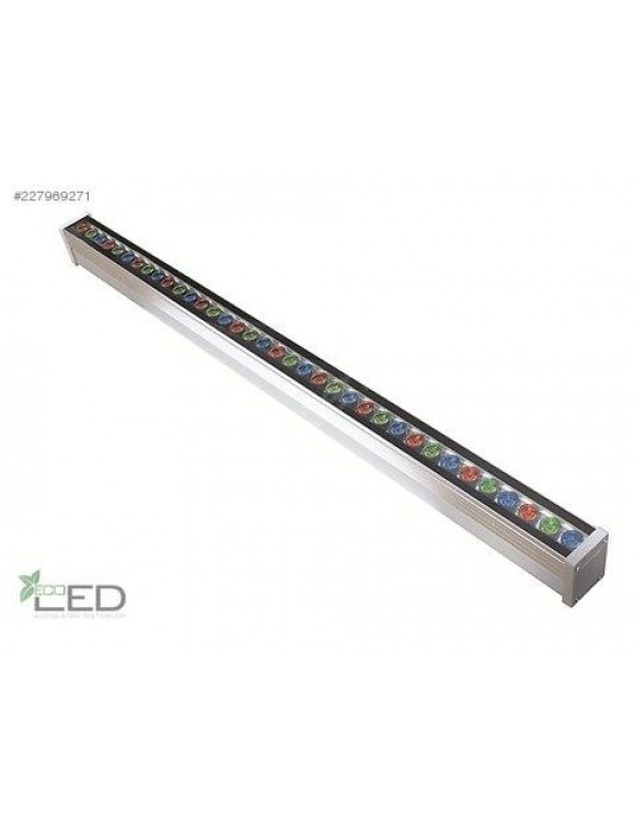 Wallwasher 36x1w 100 cm RGB