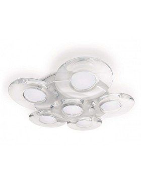 Vaga Ceiling Lamp Led Aluminium 6X2.5W