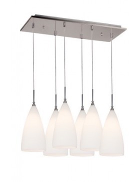 Özcan Aydınlatma 6'li Asus  Sarkıt 4010-6A BEYAZ