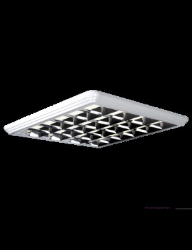 Dekolamp 7 Lamel Çift Parabolik Armatürler Dekolamp 7 Lamel Çift Parabolik Armatürler